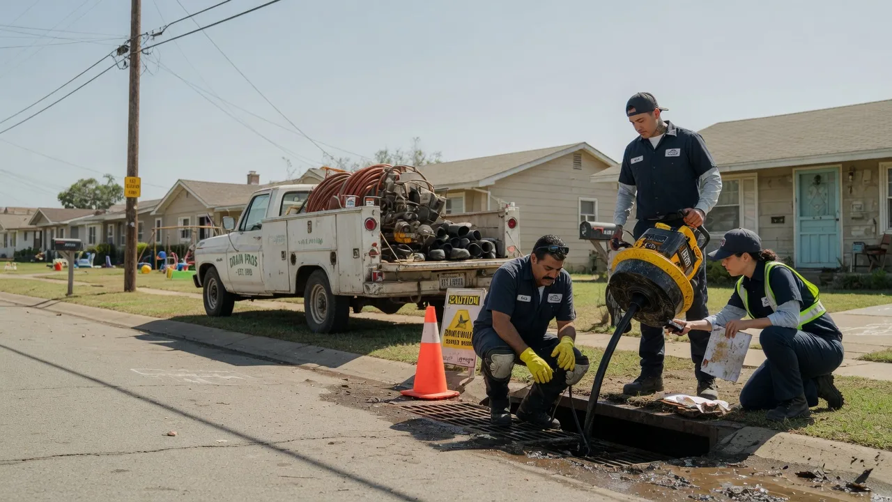 Drain Cleaning in Tupelo, OK near me